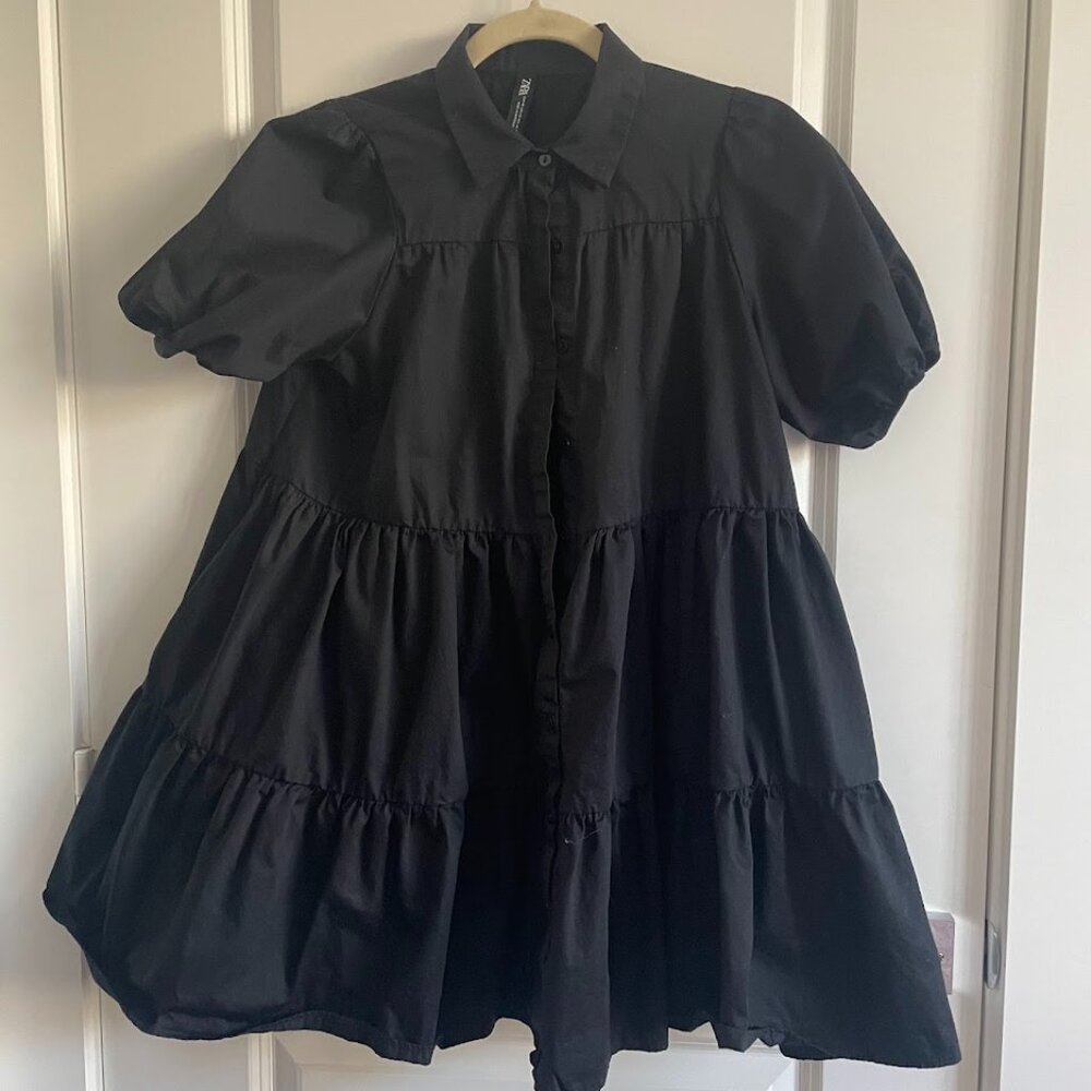 Zara Mini shirt dress